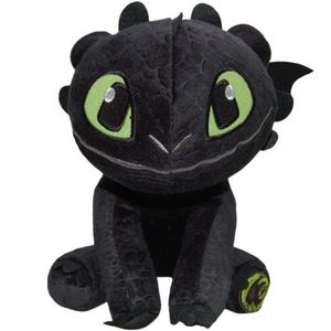 Jucarie de plus, Play by Play, Toothless cu aripi fluorescente, Dragons, 34 cm imagine