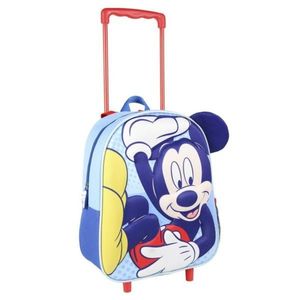 Troler Mickey Mouse 3D, Cerda, Albastru 26 x 31 x 10 cm imagine