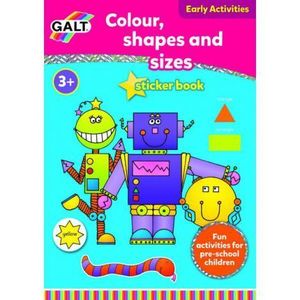 Carte de colorat - culori, forme si dimensiuni imagine