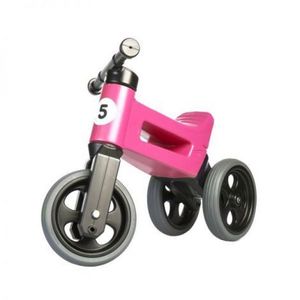 Bicicleta fara pedale Funny Wheels RIDER SPORT 2 in 1 Pink imagine