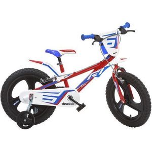 Bicicleta copii 4-6 ani, 16 inch, Rosu, Dino Bikes DB816L06RE imagine