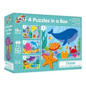Set 4 puzzle-uri - oceanul vesel (2, 3, 4, 5 piese) imagine