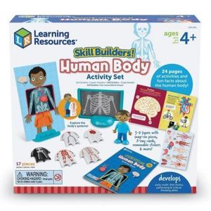 Set activitati educative - corpul uman imagine