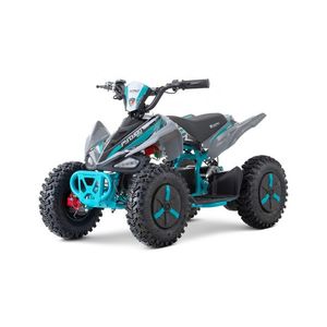 ATV electric NITRO ECO Python 1000W 36V Snowy tyre, cu 3 Viteze, culoare Light Blue imagine