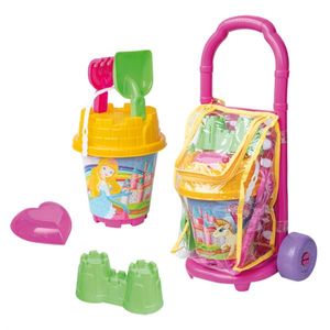 Set de joaca pentru plaja Troller cu 7 accesorii Princess imagine