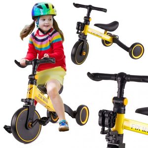 Tricicleta cu pedale 3 in 1 Trike Fix Yellow imagine