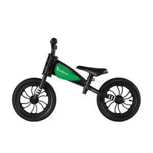 Bicicleta fara pedale QPlay Feduro Balance bike verde imagine