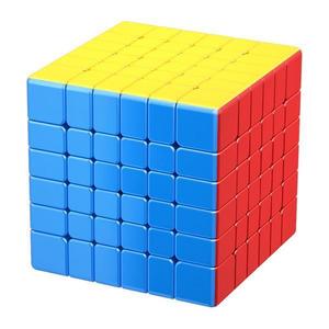 Cub Rubik Magic Cube Magnetic Teno®, speed puzzle, stickerless, dezvoltarea inteligentei, 6x6x6, multicolor imagine