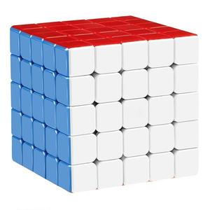 Cub Rubik Magic Cube Magnetic Teno®, speed puzzle, stickerless, dezvoltarea inteligentei, 5x5x5, multicolor imagine