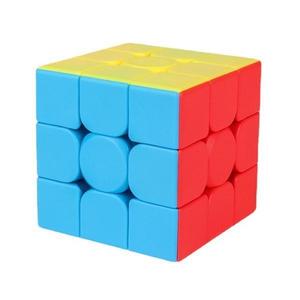 Cub Rubik Magic Cube Magnetic Teno®, speed puzzle, stickerless, dezvoltarea inteligentei, 3x3x3, multicolor imagine