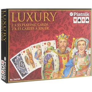 Pachet dublu carti de joc piatnik - Luxury imagine