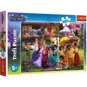 Puzzle Trefl 100 Disney Encanton Magia din Encanto imagine