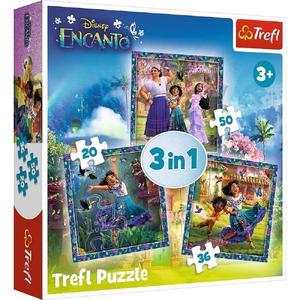 Puzzle 3 in 1. Disney Encanto. Eroii din Encanto imagine