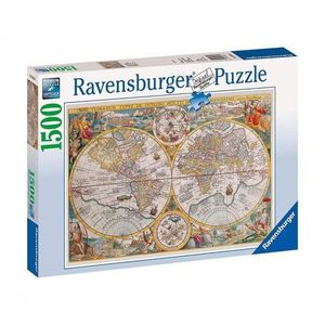 Puzzle 1500 piese - Historical Map | Ravensburger imagine
