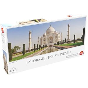 Puzzle 504 piese - Panoramic - Taj Mahal din India | Goliath imagine