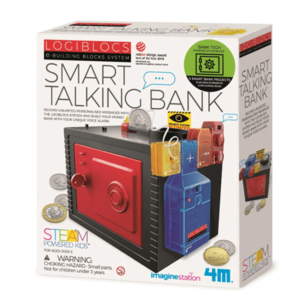 Joc electronic - Logiblocs - Set Smart Talking Bank | 4M imagine