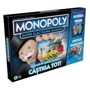 Joc - Monopoly - Super Electronic Banking | Hasbro imagine