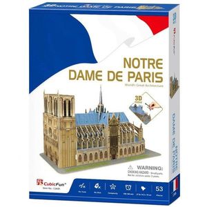 Puzzle 3D - Notre Dame de Paris | CubicFun imagine