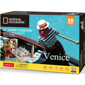 Puzzle 3D - Piata San Marco | CubicFun imagine