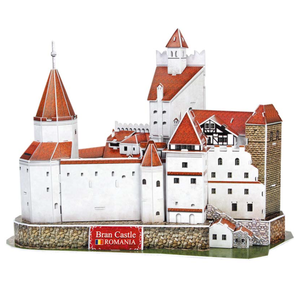 Puzzle 3D - Castelul Bran | CubicFun imagine