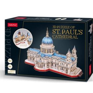 Puzzle 3D - Catedrala St. Paul, 643 piese | CubicFun imagine
