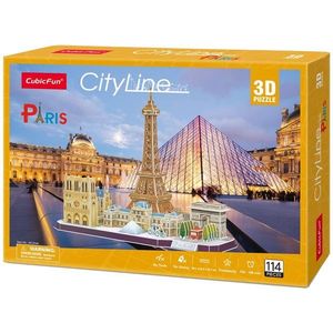 Puzzle 3D - Paris, 114 piese | Headu imagine