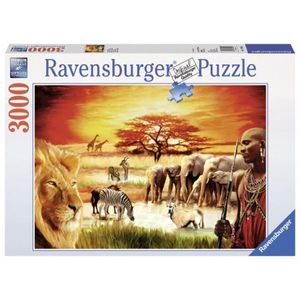Puzzle - Savana - 3000 piese | Ravensburger imagine