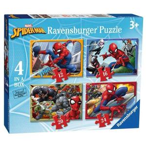 Puzzle 4in1 - Spider-Man | Ravensburger imagine