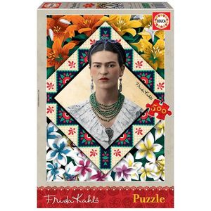 Puzzle 500 piese - Frida Kahlo | Educa imagine