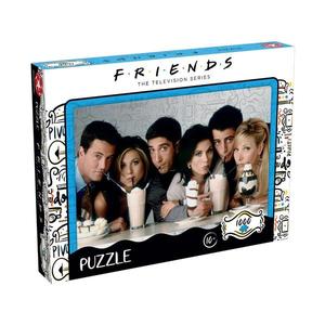 Puzzle 1000 piese - Friends Milkshake | Winning Moves imagine