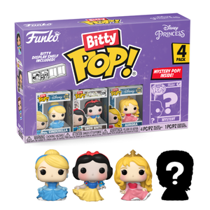 Set 4 figurine - Pop! Bitty - Disney Princess Cinderella | Funko imagine