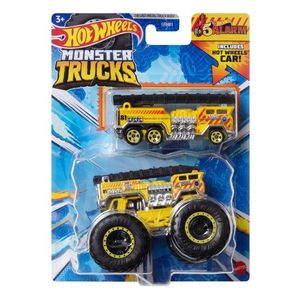 Set 2 Masini - Hot Wheels Monster Truck si 5 Alarm | Mattel imagine