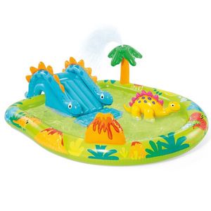 Loc de joaca cu piscina gonflabila imagine