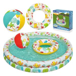 Set piscina gonflabila si accesorii incluse Bestway imagine
