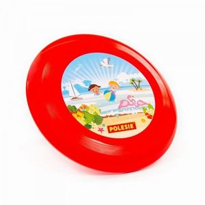 Disc frisbee Polesie Funny Rosu imagine