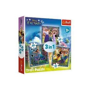 Puzzle 3 in 1. Disney Encanto. Eroii din Encanto imagine