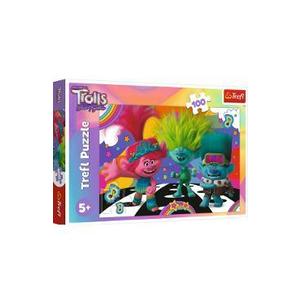 Puzzle 100 Trolls. Minunata lume a trolilor imagine