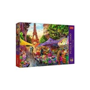 Puzzle 1000. Tea Time. Piata de flori imagine