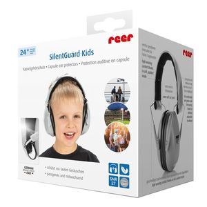 Casti antifonice pentru copii Reer SNR 27 SilentGuard Kids gri imagine