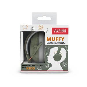 Casti antifonice pliabile Alpine Muffy Kids 5-16 ani Green ALP26511 imagine