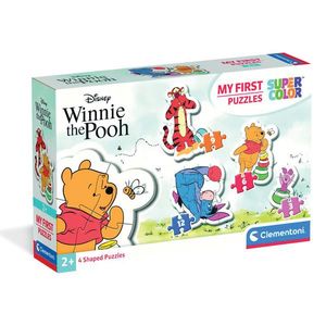 Puzzle 4 in 1, Clementoni, Winnie The Pooh, 3, 6, 9, 12 piese imagine