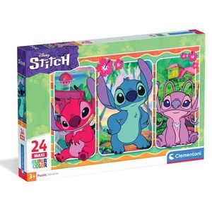 Puzzle Clementoni, Maxi, Disney Stitch, 24 piese imagine