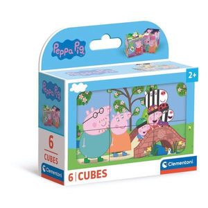 Puzzle Clementoni, Peppa Pig, 6 cuburi imagine