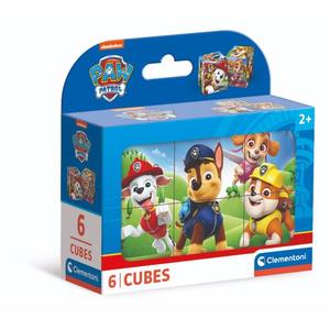 Puzzle Clementoni, Paw Patrol, 6 cuburi imagine