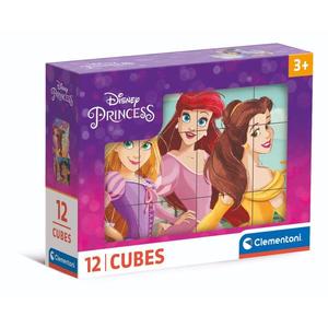 Puzzle Clementoni, Disney Princess, 12 cuburi imagine