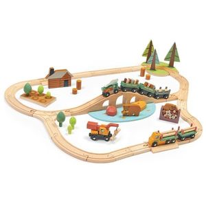 Set Tren din lemn Tender Leaf Toys imagine