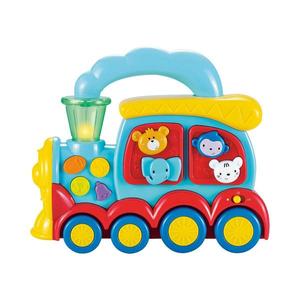Jucarie bebelusi, Minibo, Trenulet cu animale imagine