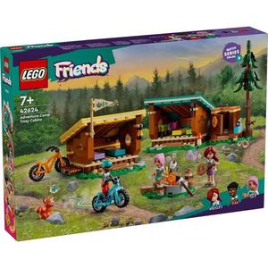 LEGO® Friends - Cabane confortabile in tabara de aventuri (42624) imagine