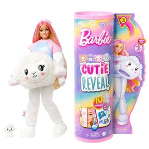 Papusa Barbie, Cutie Reveal, Lamb, 10 surprize, HKR03 imagine