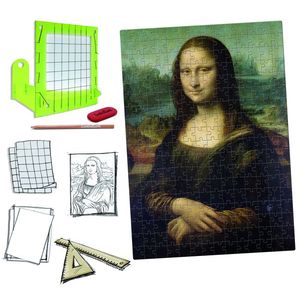 Kit puzzle - Atelier Leonardo Da Vinci | Ludattica imagine
